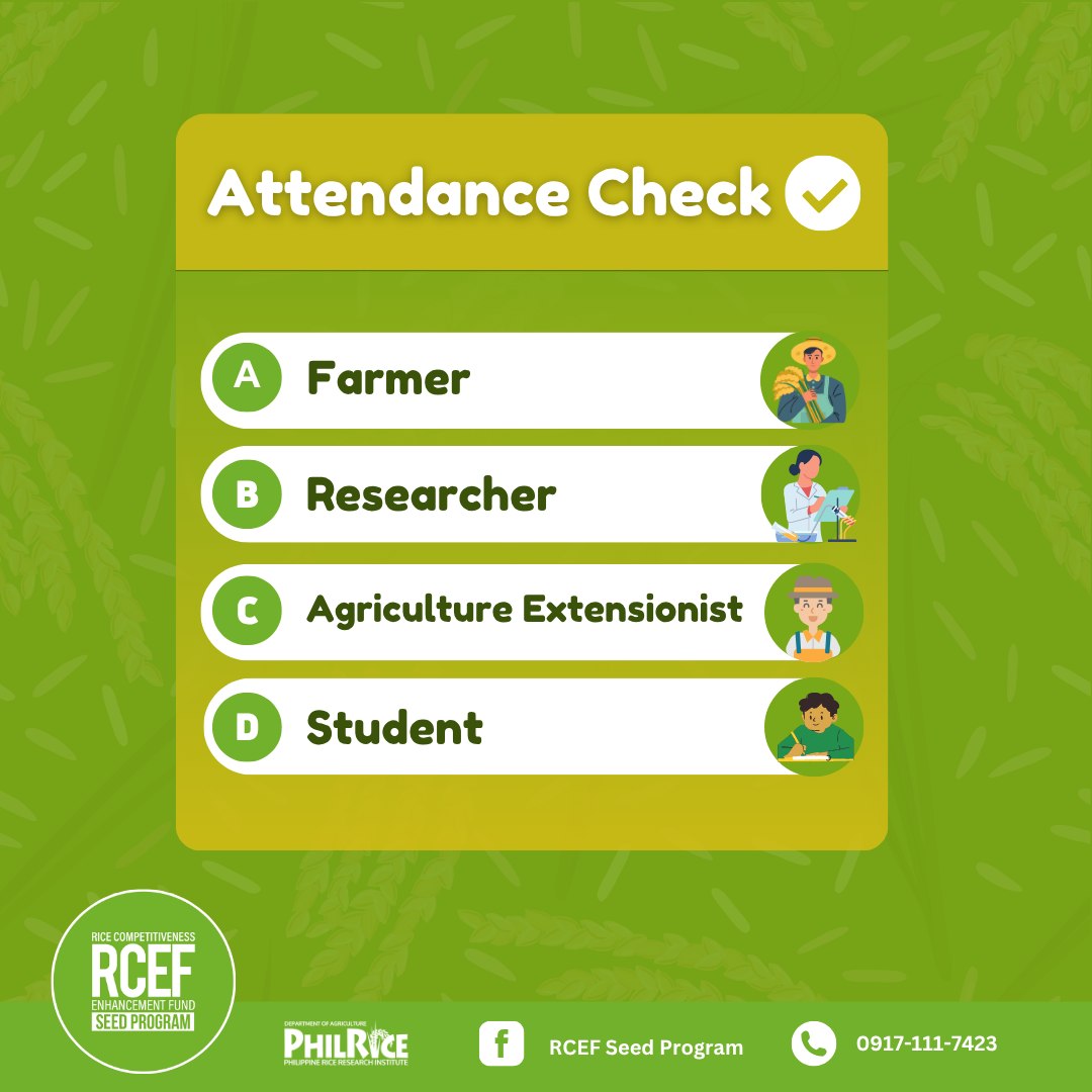 RCEF Seed Program