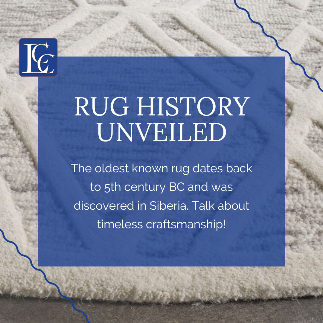 Lowcountry Clean Care - Did you know? The oldest known rug dates back ...