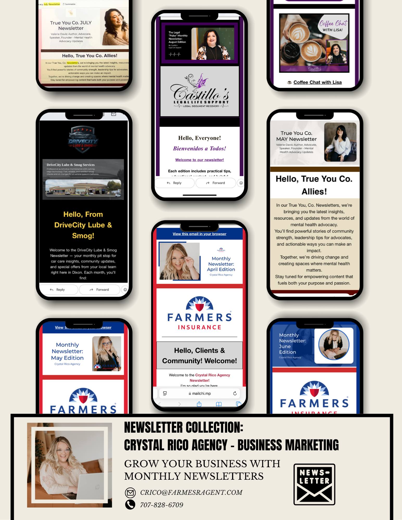Crystal Rico Farmers Insurance Agent | Dixon CA