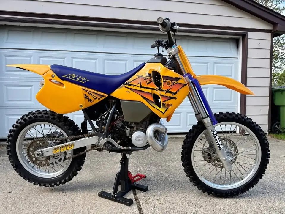 1983 KTM 495MX motocross bike