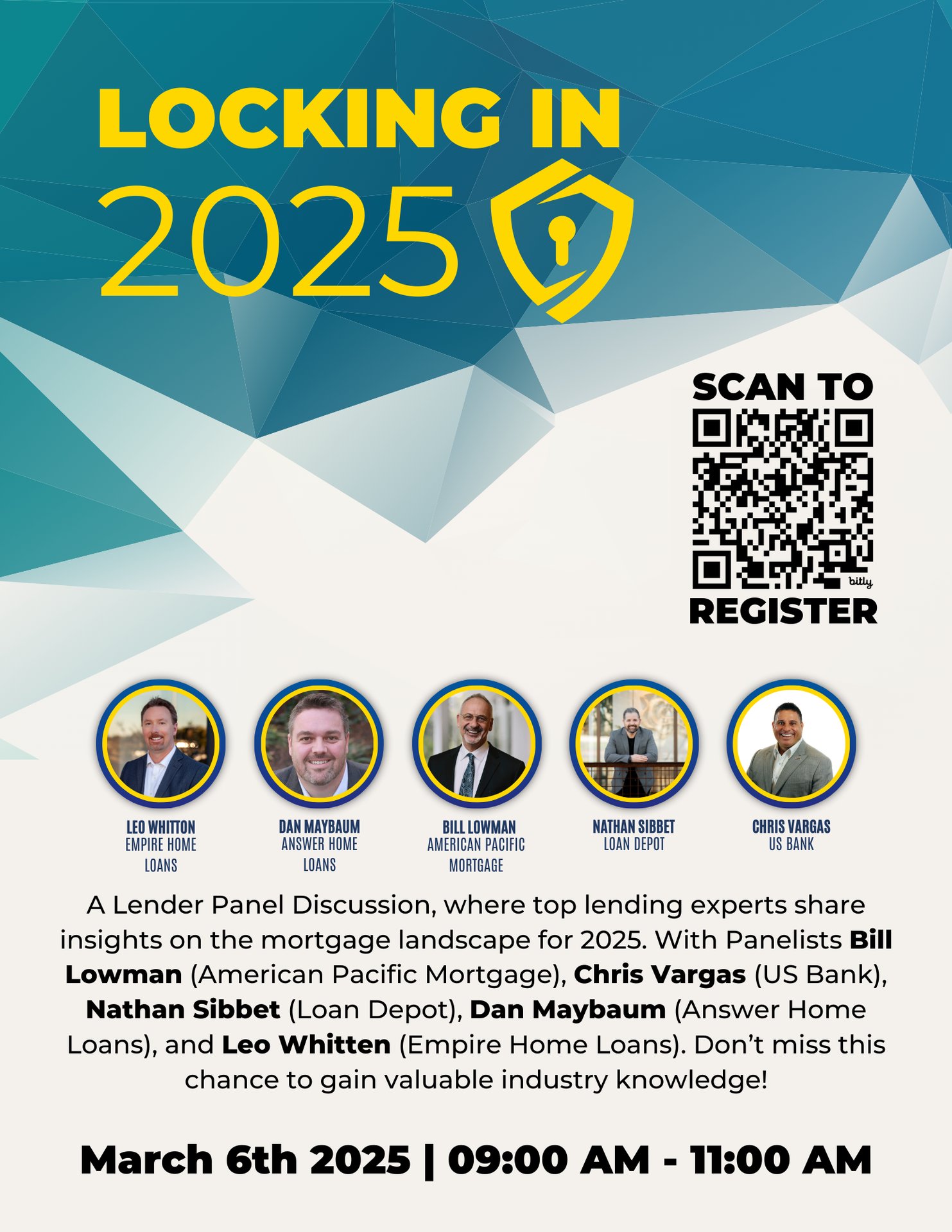 Sacramento Association of REALTORS® - 🔒 Locking In 2025: A Lender Panel ...