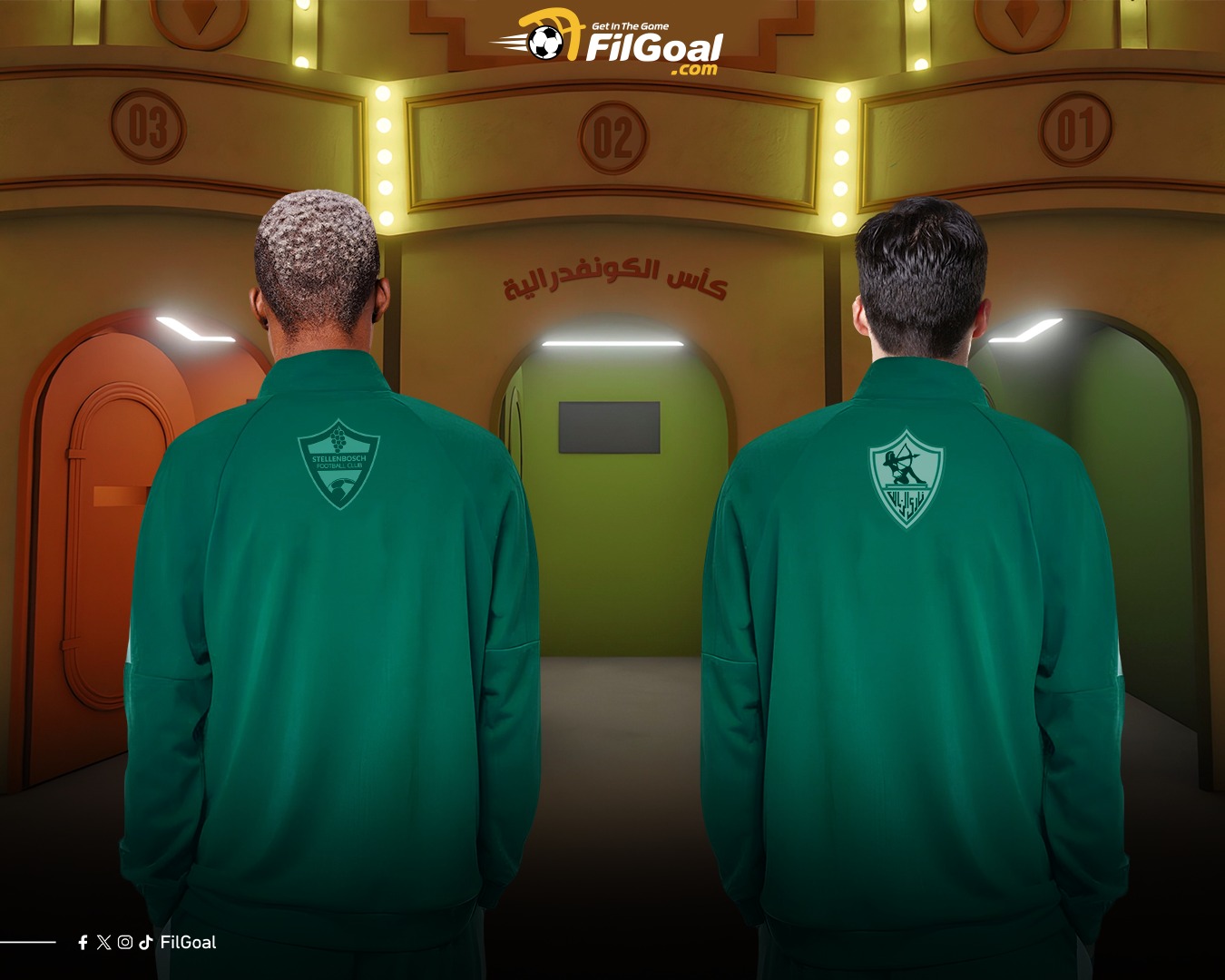 FilGoal.com - 🚨🚨🚨الزمالك في مواجهة ستلينبوش الجنوب إفريقي في ربع نهائي ...