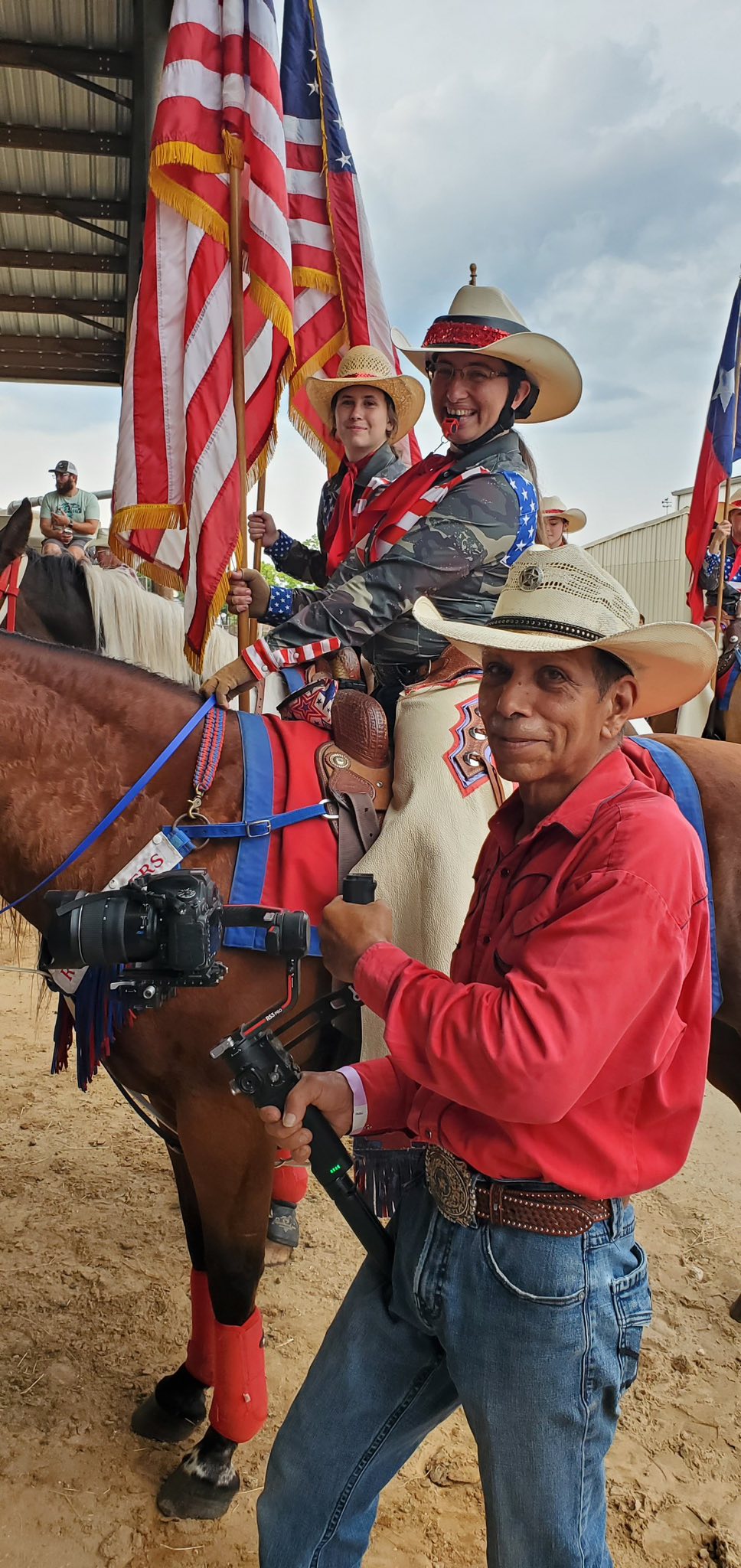 Tejas Rodeo Rough... - Tejas Rodeo Rough Riders Drill Team
