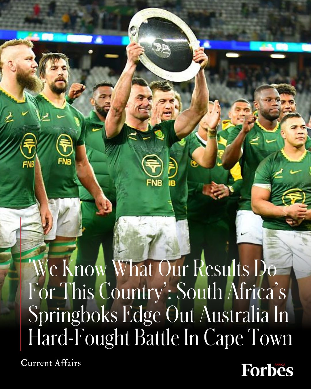 Forbes - #CurrentAffairs The Springboks, South Africa’s national rugby ...