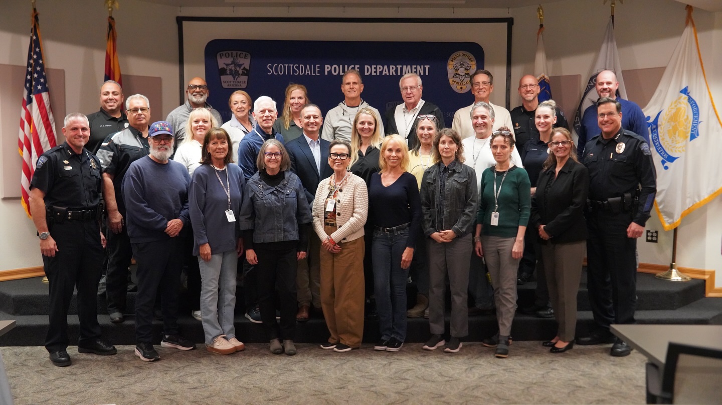 Scottsdale - Last night marked the end of our 10-week Citizens’ Police ...