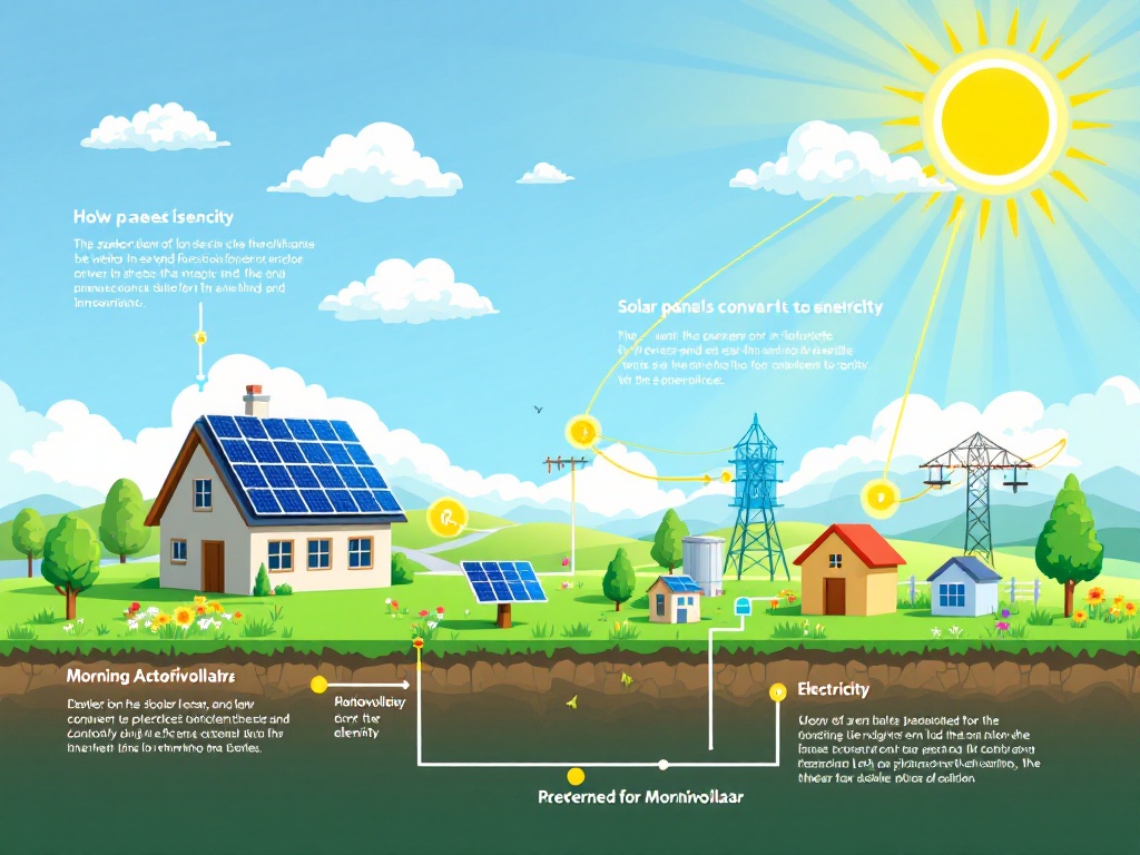 Sun - 🔍 Solar Panel Science Simplified Ever wonder how solar panels ...