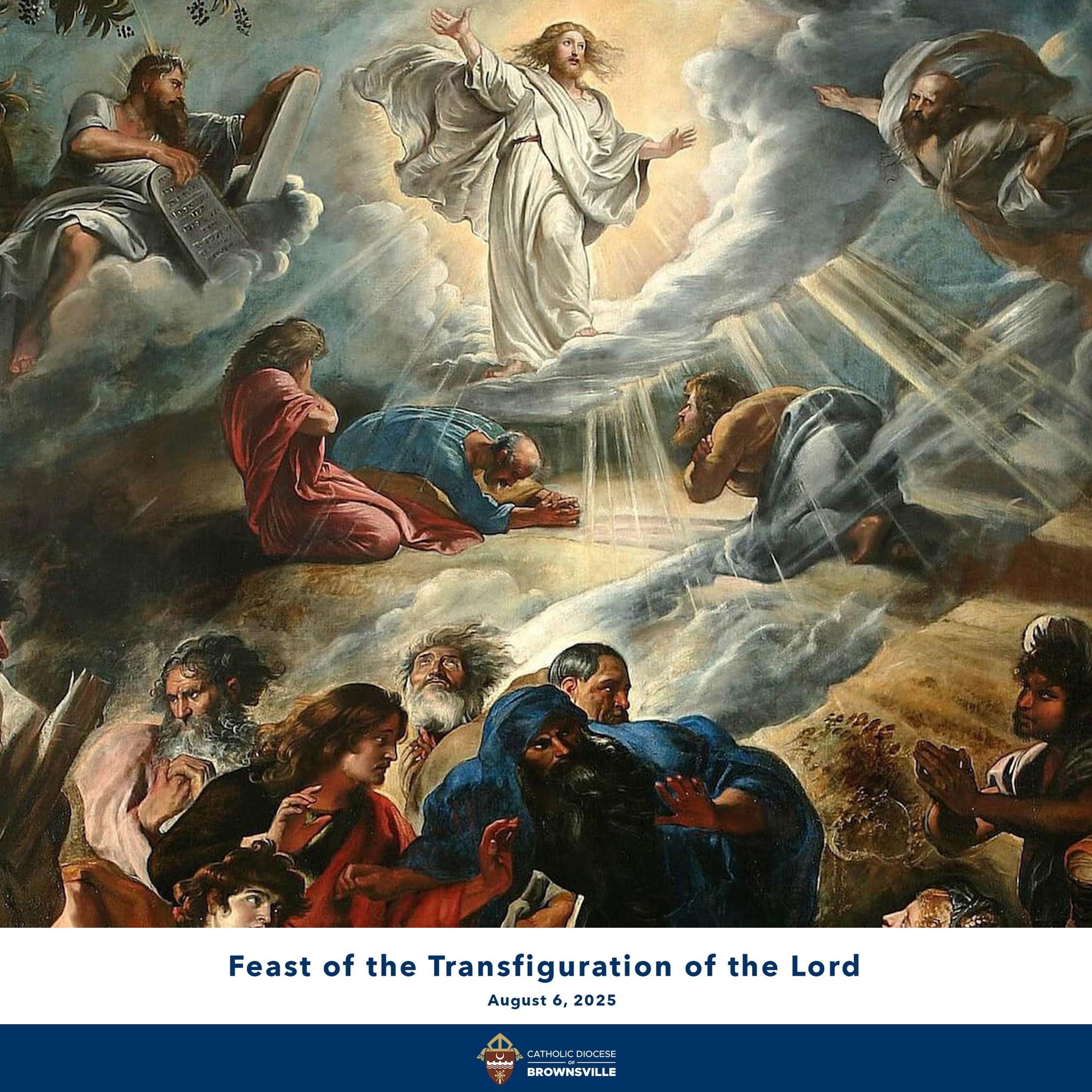 Catholic - Today is the Feast of the Transfiguration of the Lord Today ...