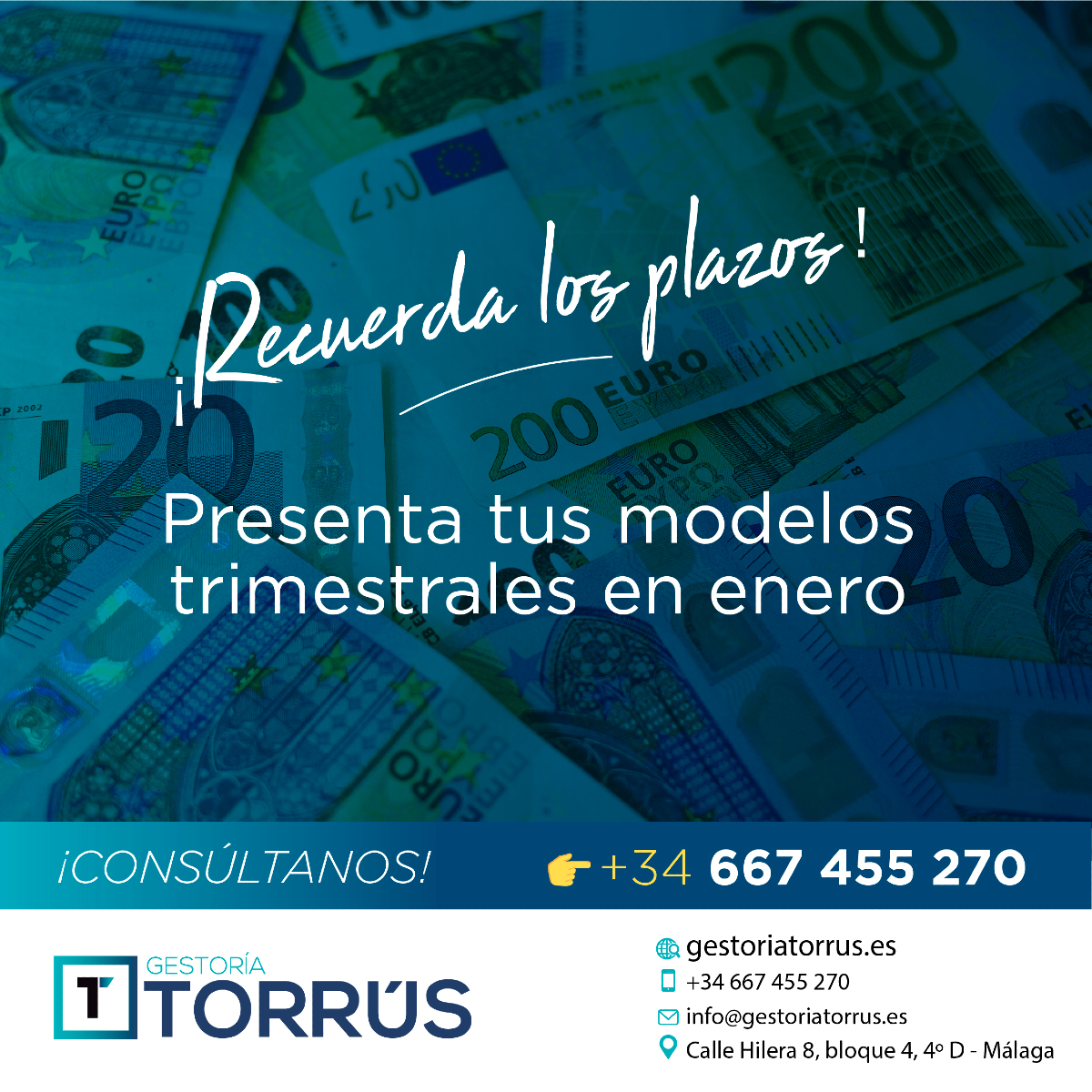 Gestoría - 🕒 ¡Atención autónomos y empresas! Estos son los plazos para ...