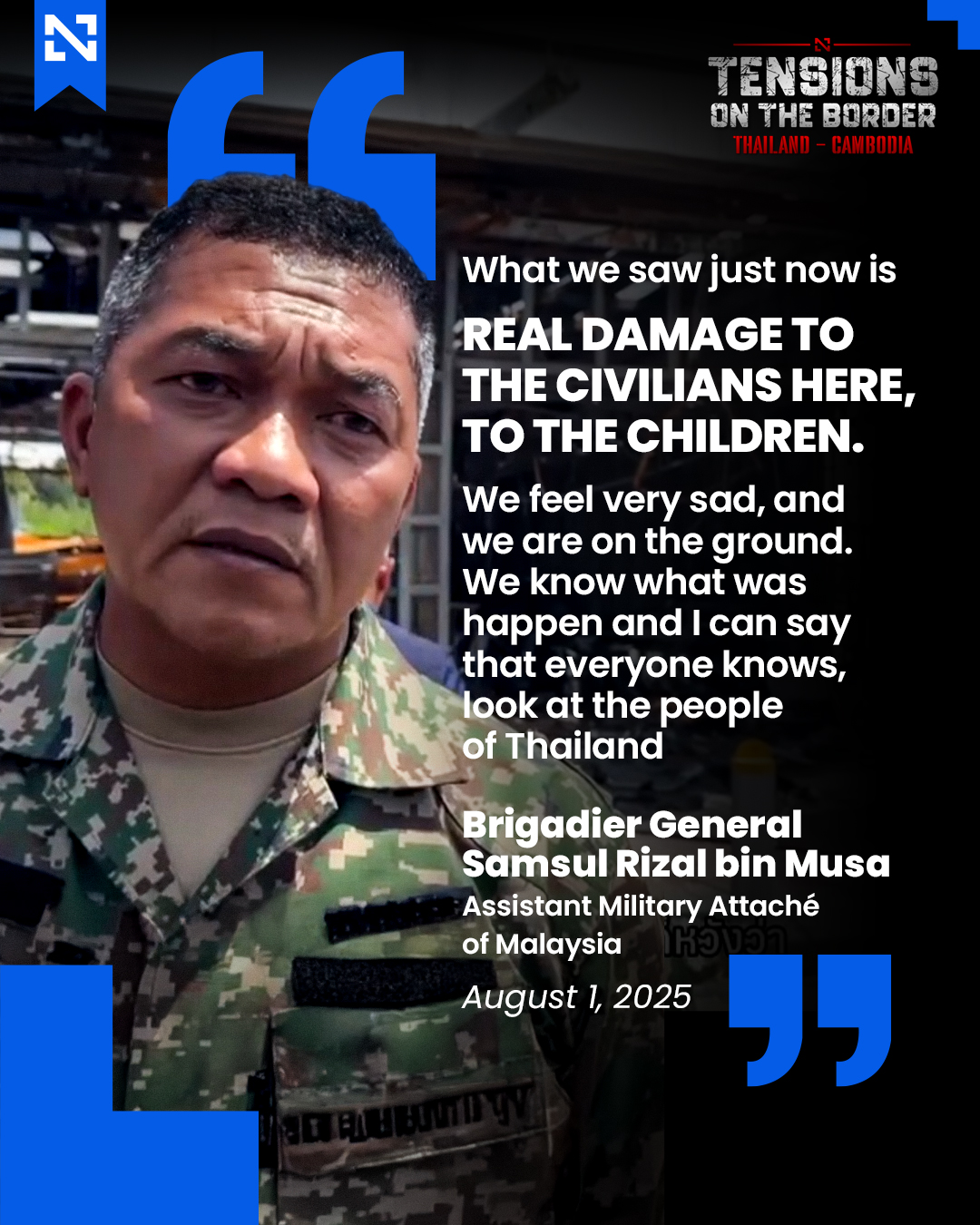 The Nation - Brigadier General Samsul Rizal bin Musa, Assistant ...