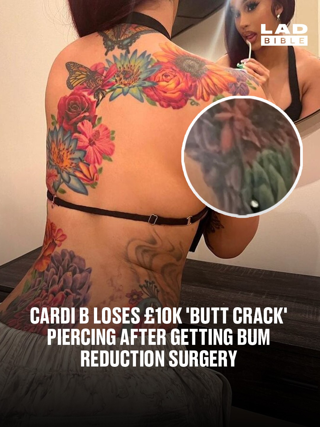 LADbible - She didn't leave much to the imagination when showing it 🫣