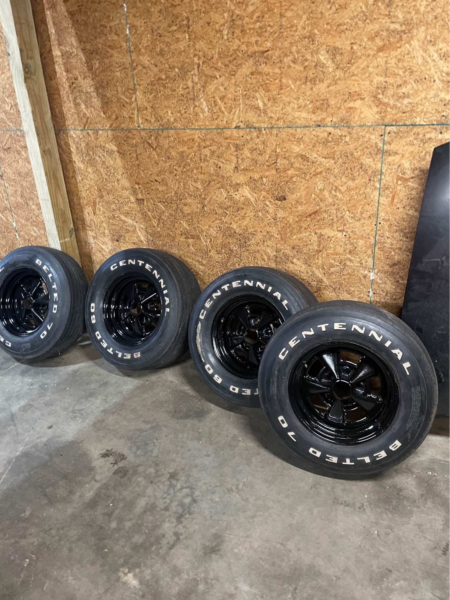 Set of 4 2nd Gen Camaro Wheels 5x120 14x10 Rear 14x7 Front - Car Wheels ...
