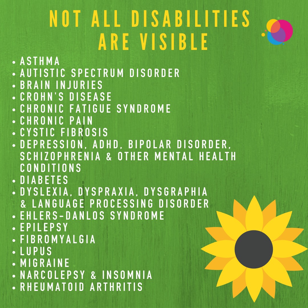 Access Your Life - Did you know it's Invisible Disabilities Week?! 🌻 It ...