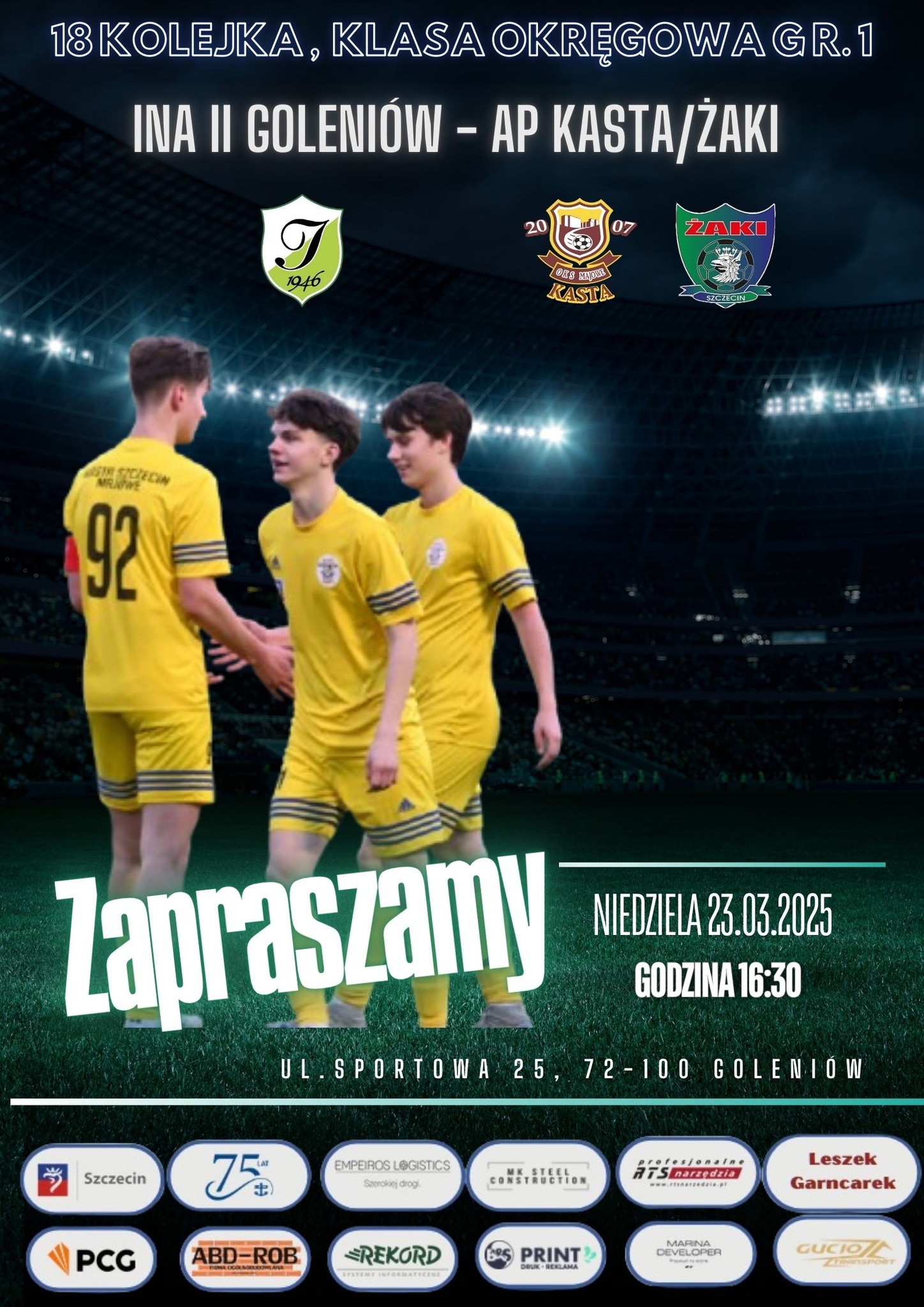ŻAKI Szczecin - 🏆 Kolejny mecz AP KASTA/ŻAKI w Klasie... | Facebook