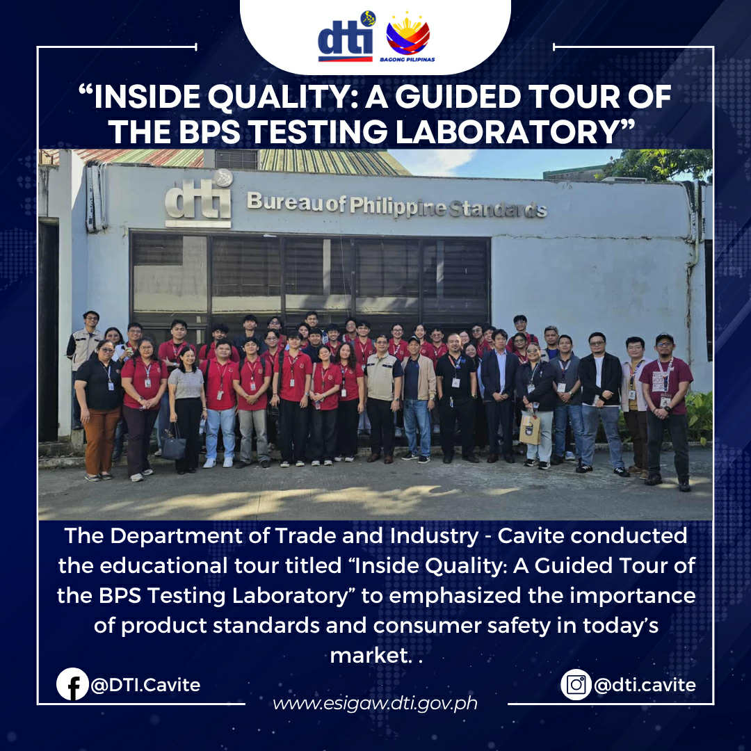 DTI Cavite - Representatives of Toyota Bacoor Awarded with Bagwis ...