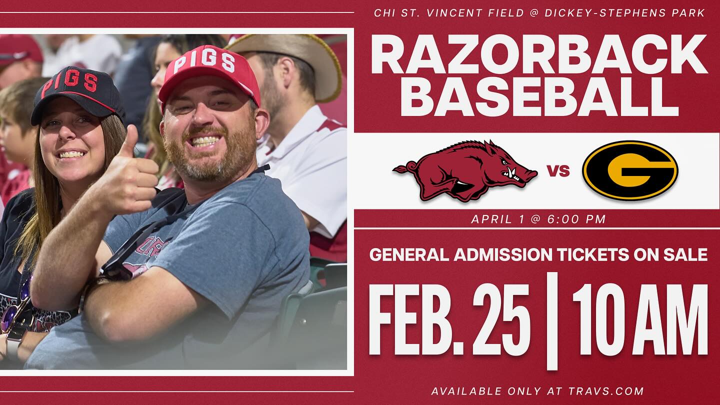 No April Fools here! The Hogs are... - Arkansas Travelers