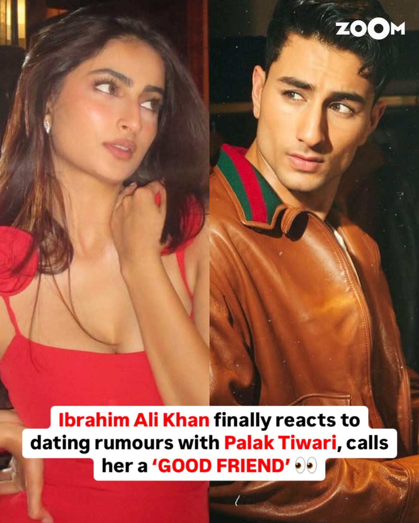 Zoom TV - In a recent interview, Ibrahim Ali Khan addressed rumours ...