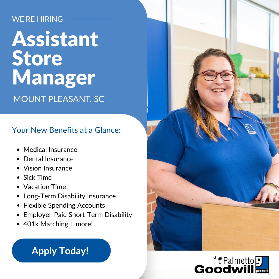 Palmetto Goodwill | Charleston SC