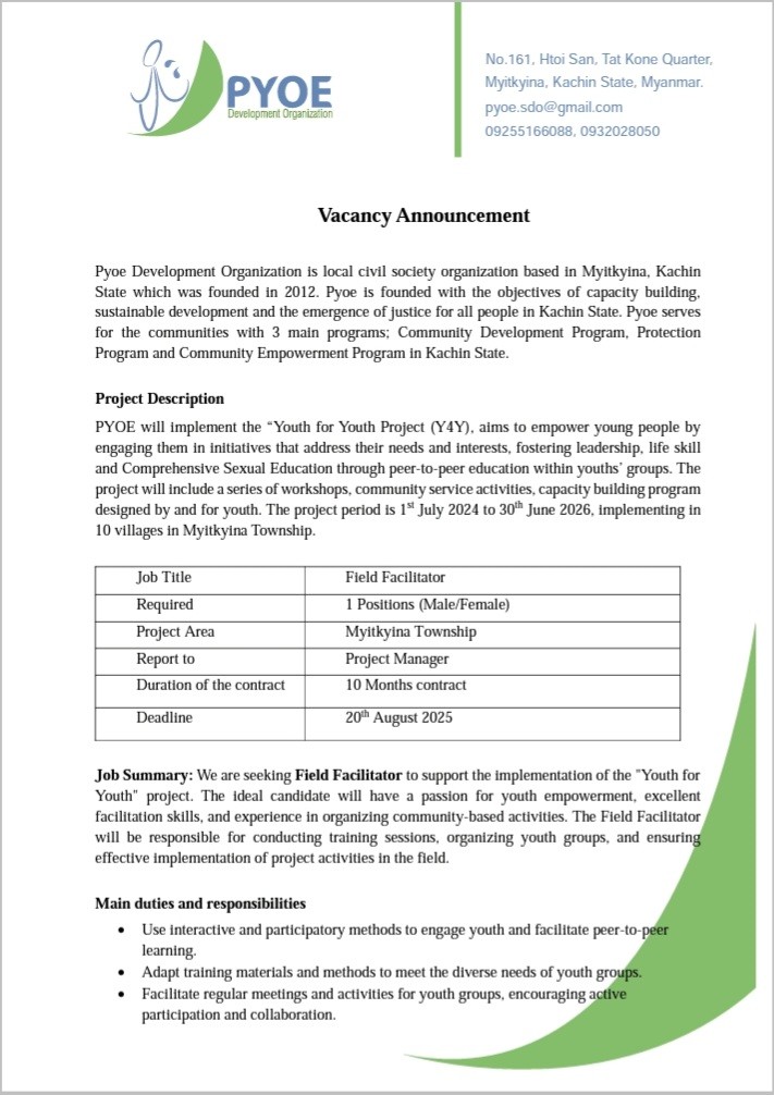 Pyoe Development Organization