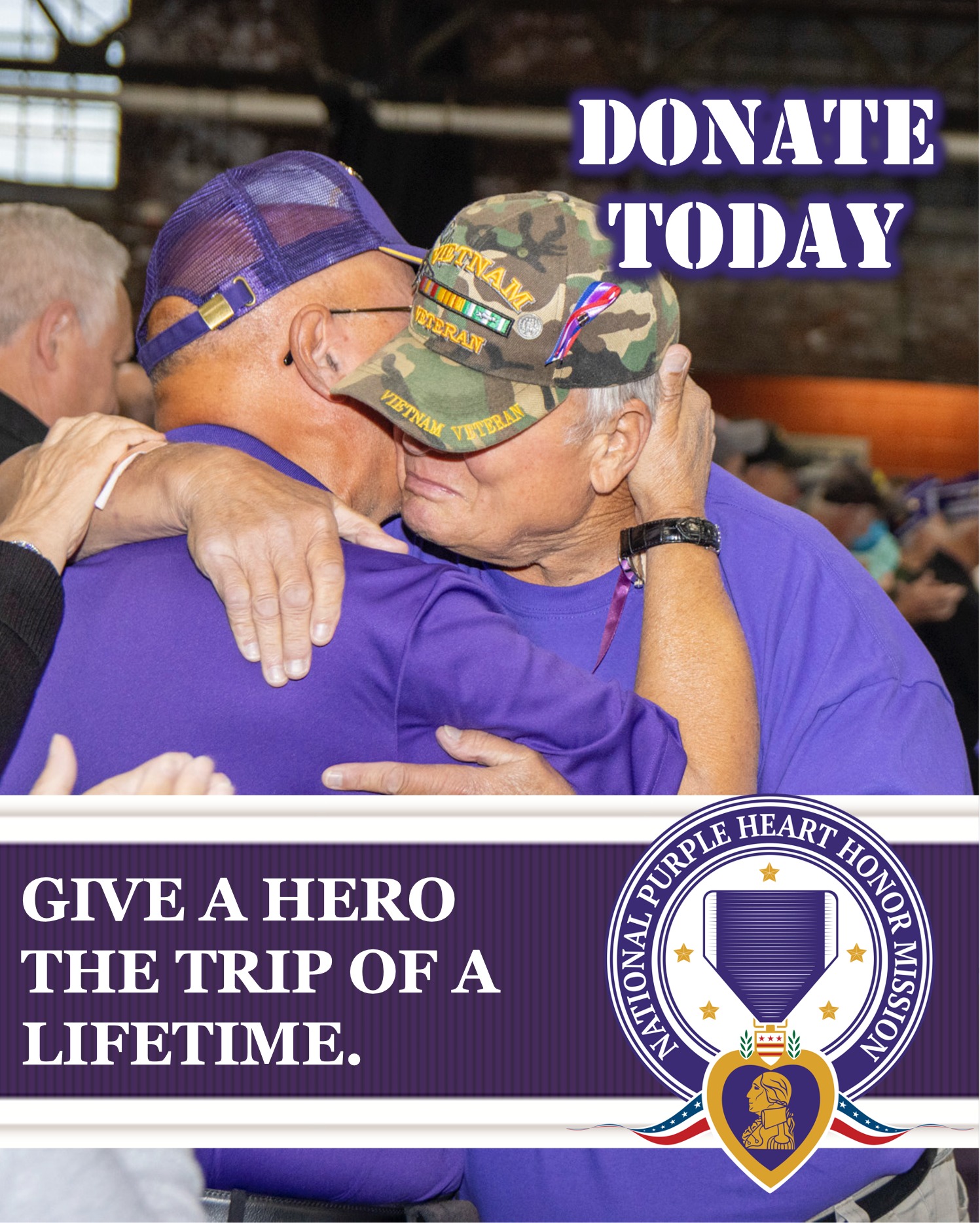 National - Help us give our 2026 Purple Heart Patriot Project honorees ...
