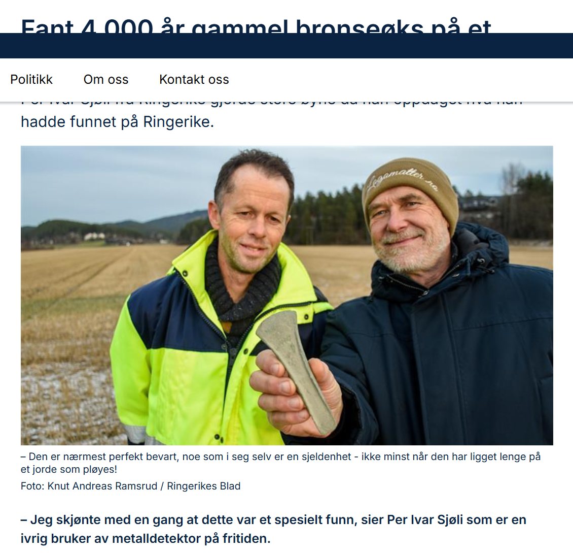 Heftet Ringerike