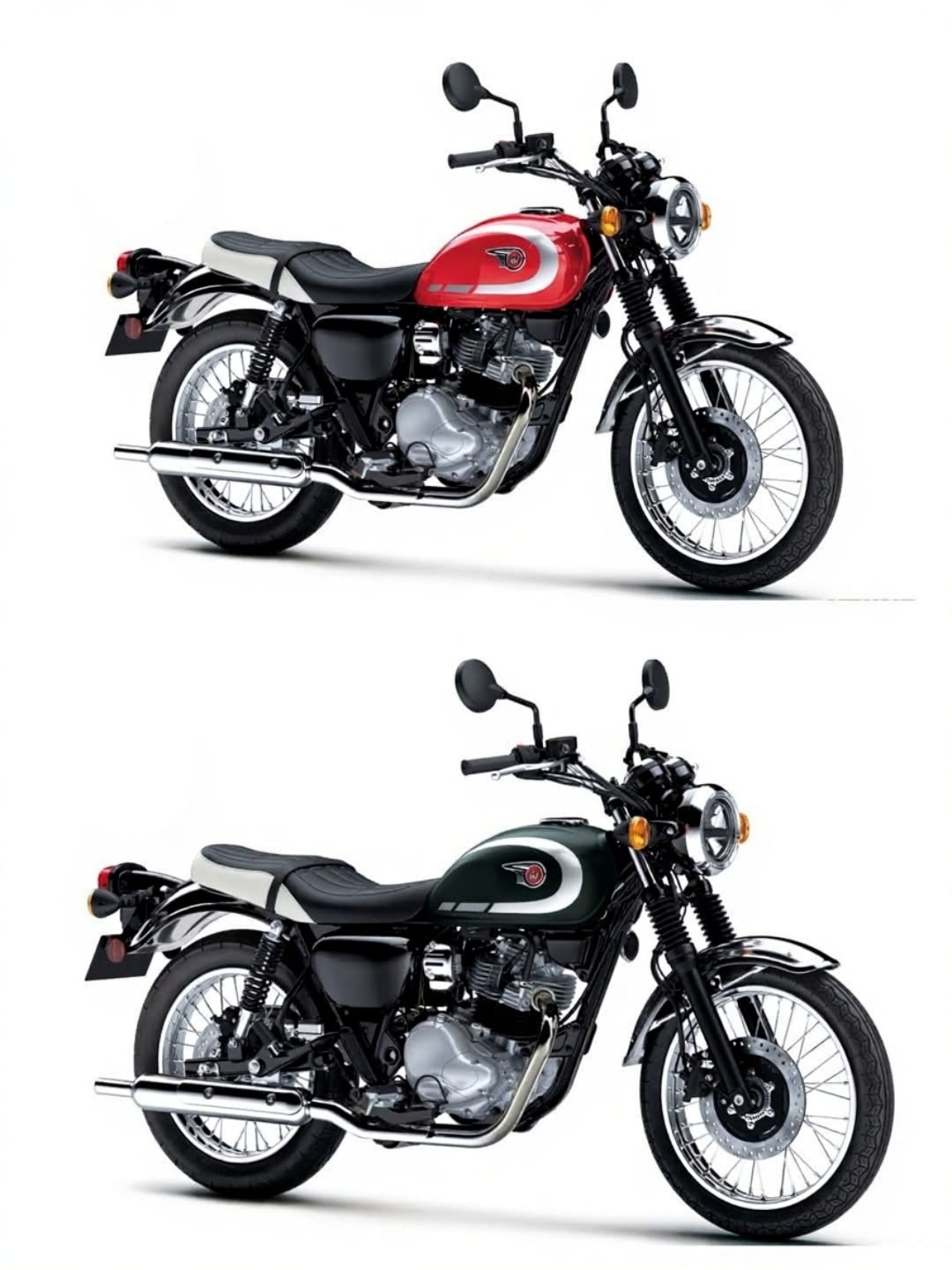 ✓ New 2026 Kawasaki W230 🔥 ✓ Retro vibes, modern style ✓ Candy