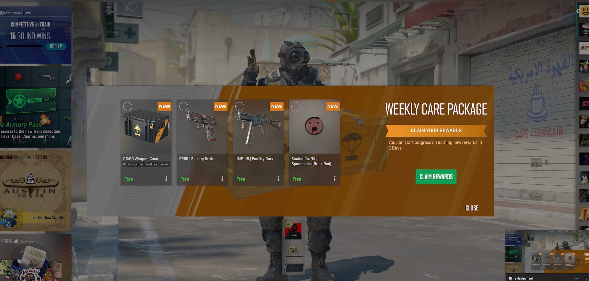 CSGO.net - CS2 decided to treat this week 🎁 Promocode of the day 🎯 ...
