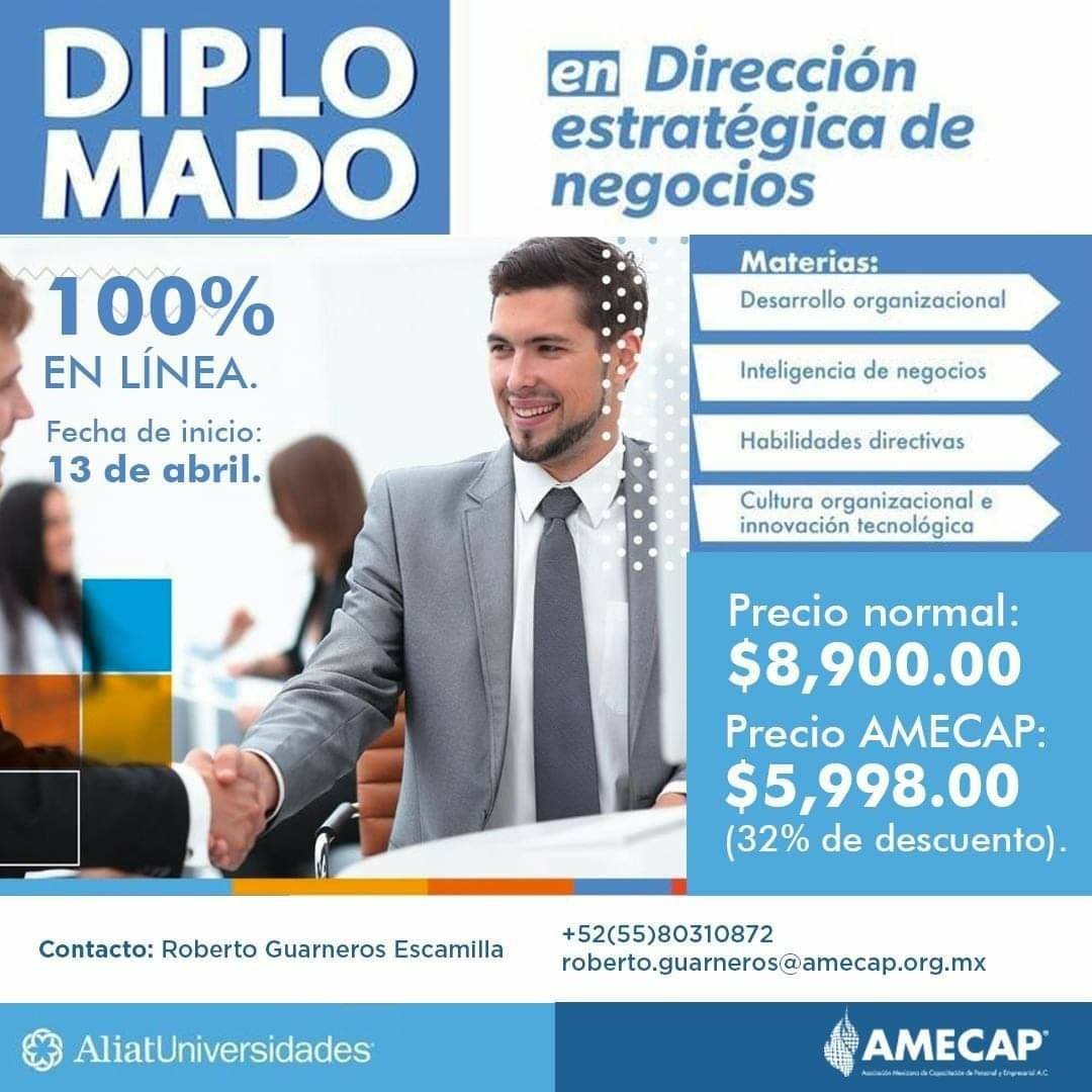 Aprovecha que estás quedándote en casa y aprende en nuestro Diplomado ...