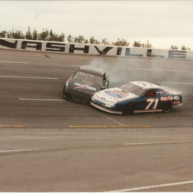 Danny Whitten makes hard contact with the turn 1 wall | By Middle ...