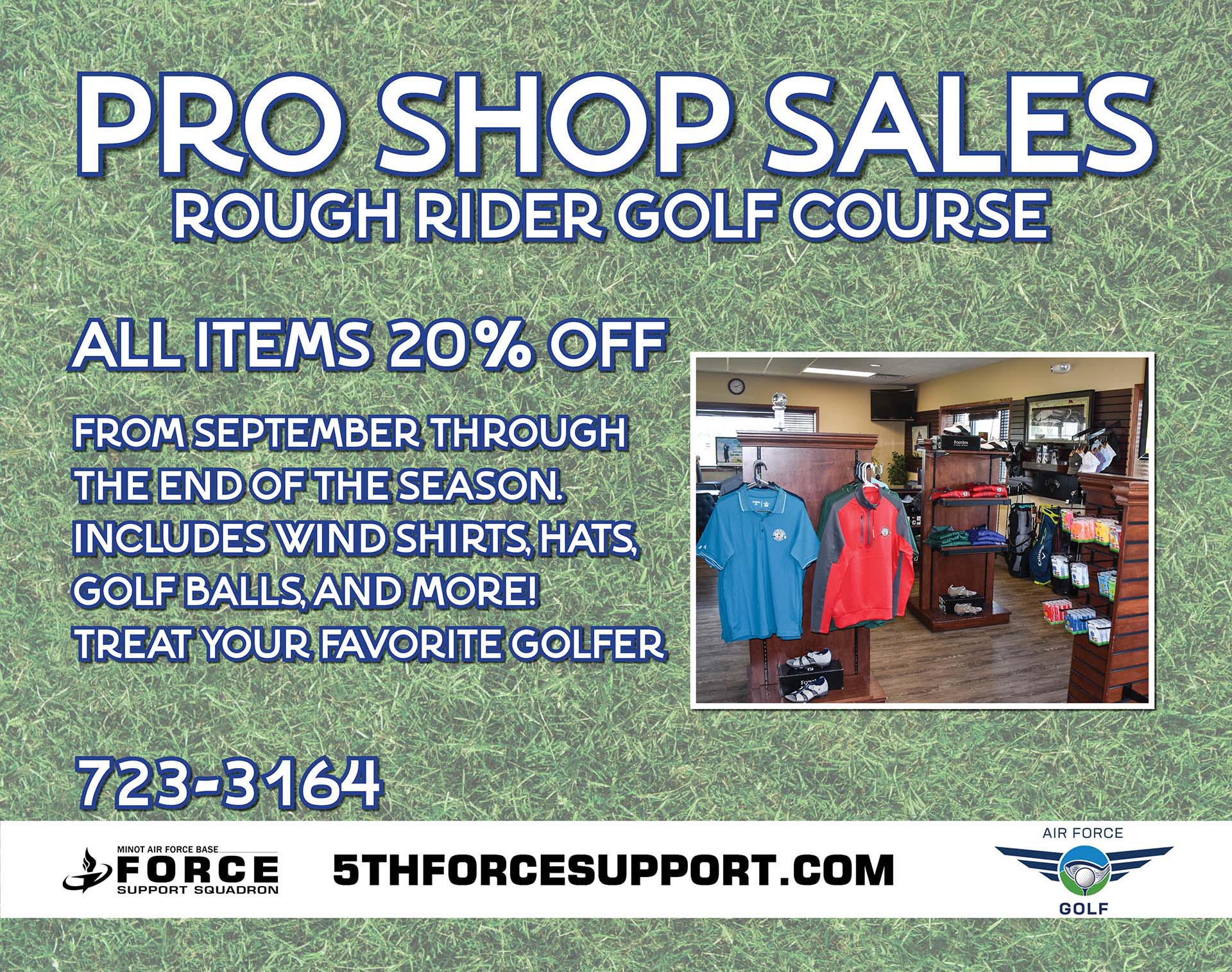 Minot AFB Rough Rider Golf Course | Minot Air Force Base ND