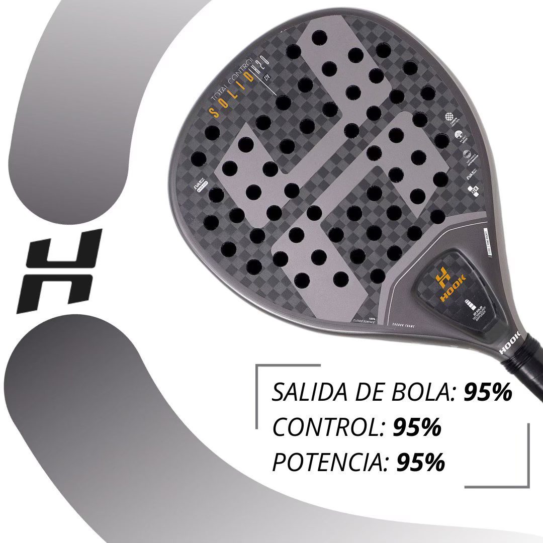 Hook - 🌪️Descubre la revolución en la pista. La SOLID de Hook Pádel ...