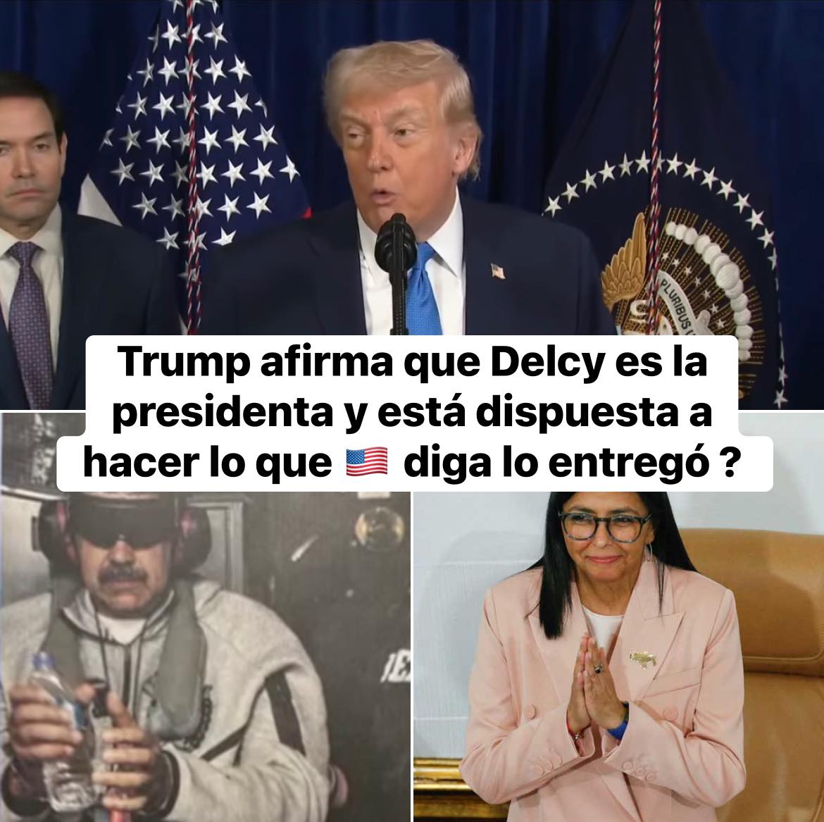 En la rueda de prensa Trump... - Las Noticias Cartagena | Facebook