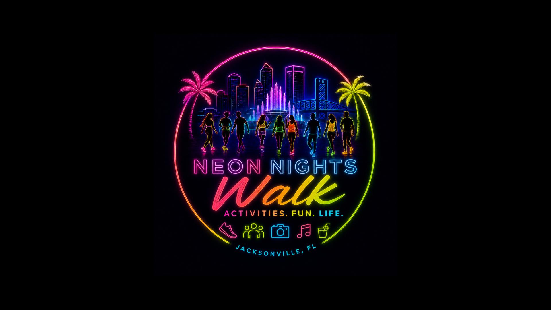 Neon Nights Walk