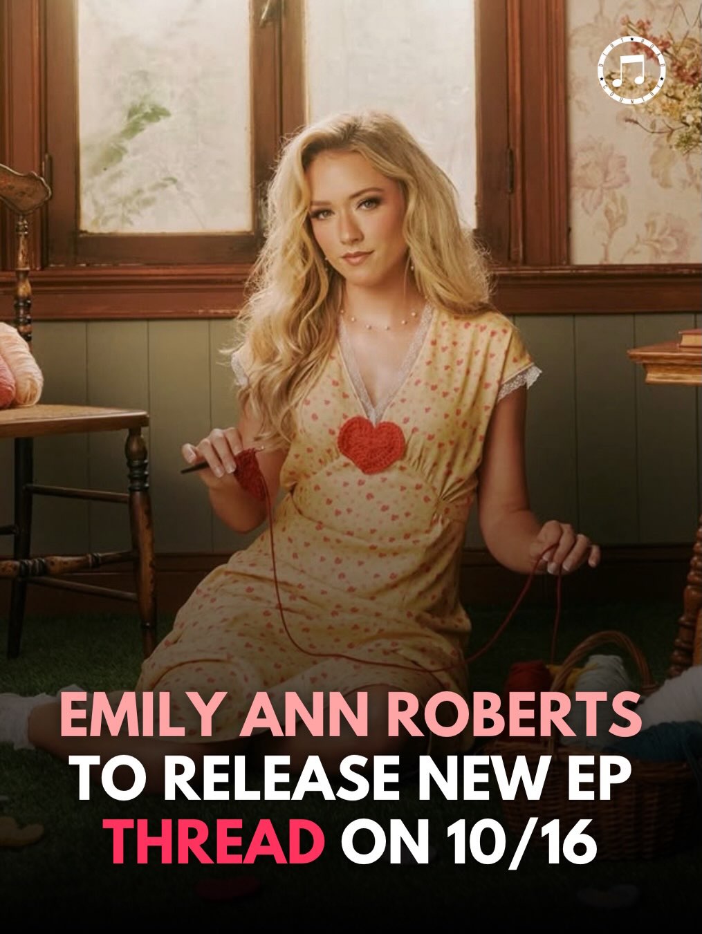 Emily Ann Roberts' new EP 'Thread' releases on October 16