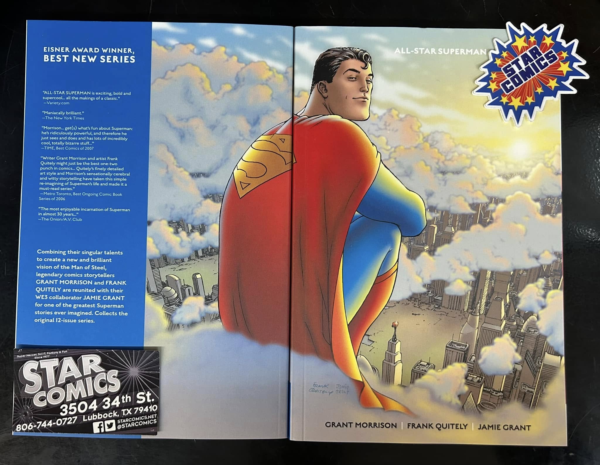 Star - **Super (Bowl) Sunday!** ALL-STAR SUPERMAN by Grant