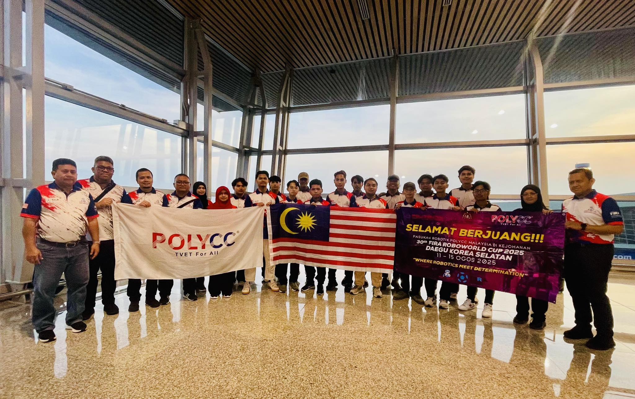 FIRA - Send Off Team FIRA POLYCC Malaysia ke 30th FIRA KOREA 2025 di ...