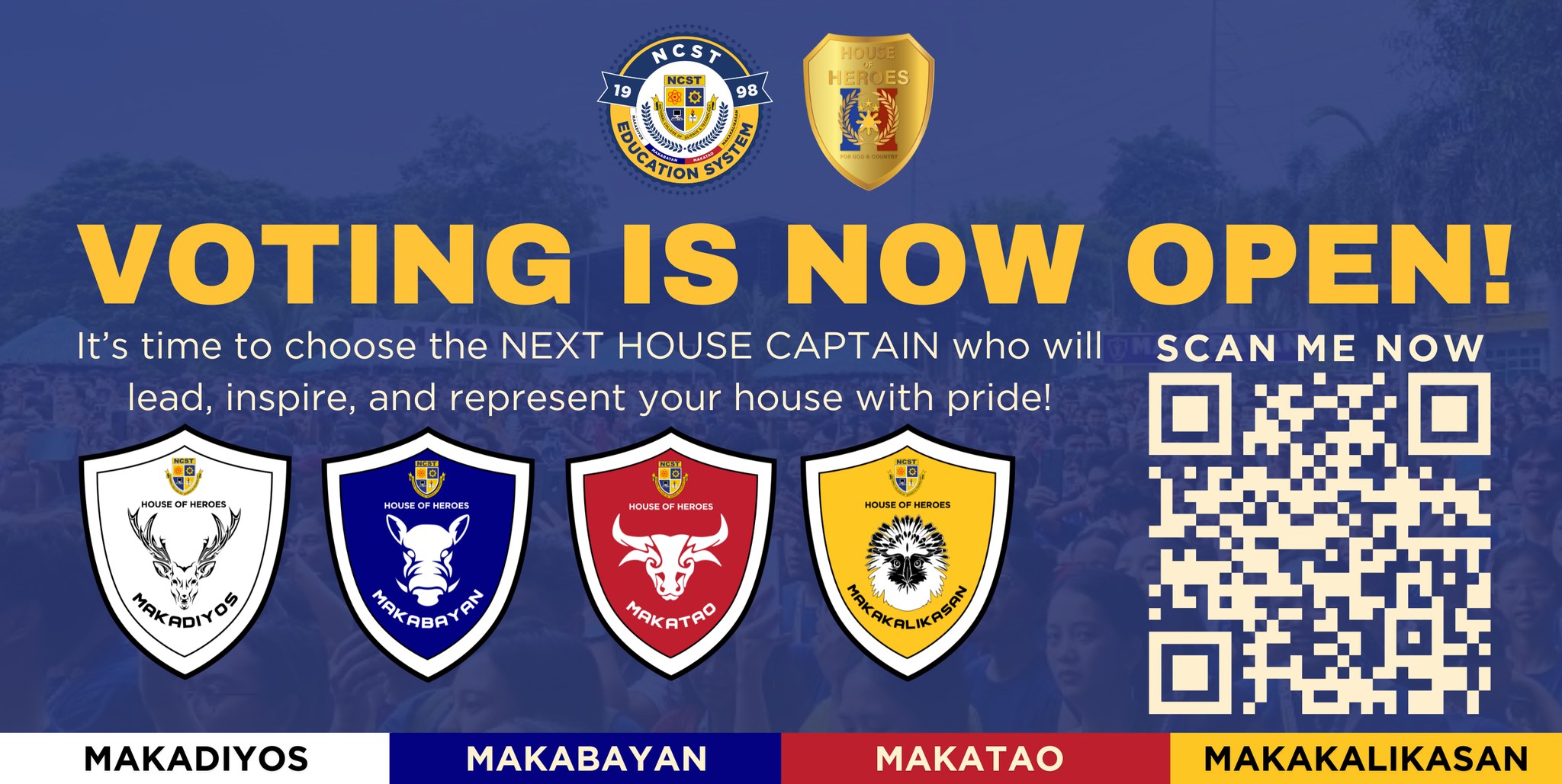 NCST - 𝐕𝐎𝐓𝐈𝐍𝐆 𝐅𝐎𝐑 𝐓𝐇𝐄 𝐍𝐄𝐗𝐓 𝐇𝐎𝐔𝐒𝐄 𝐂𝐀𝐏𝐓𝐀𝐈𝐍 𝐈𝐒 𝐍𝐎𝐖 𝐎𝐏𝐄𝐍! Be part of the ...
