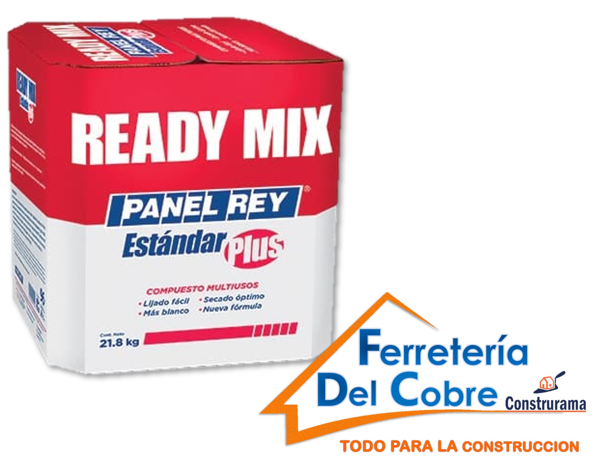 Ferretería - READY MIX ESTÁNDAR PLUS PANEL REY Este compuesto multiusos ...