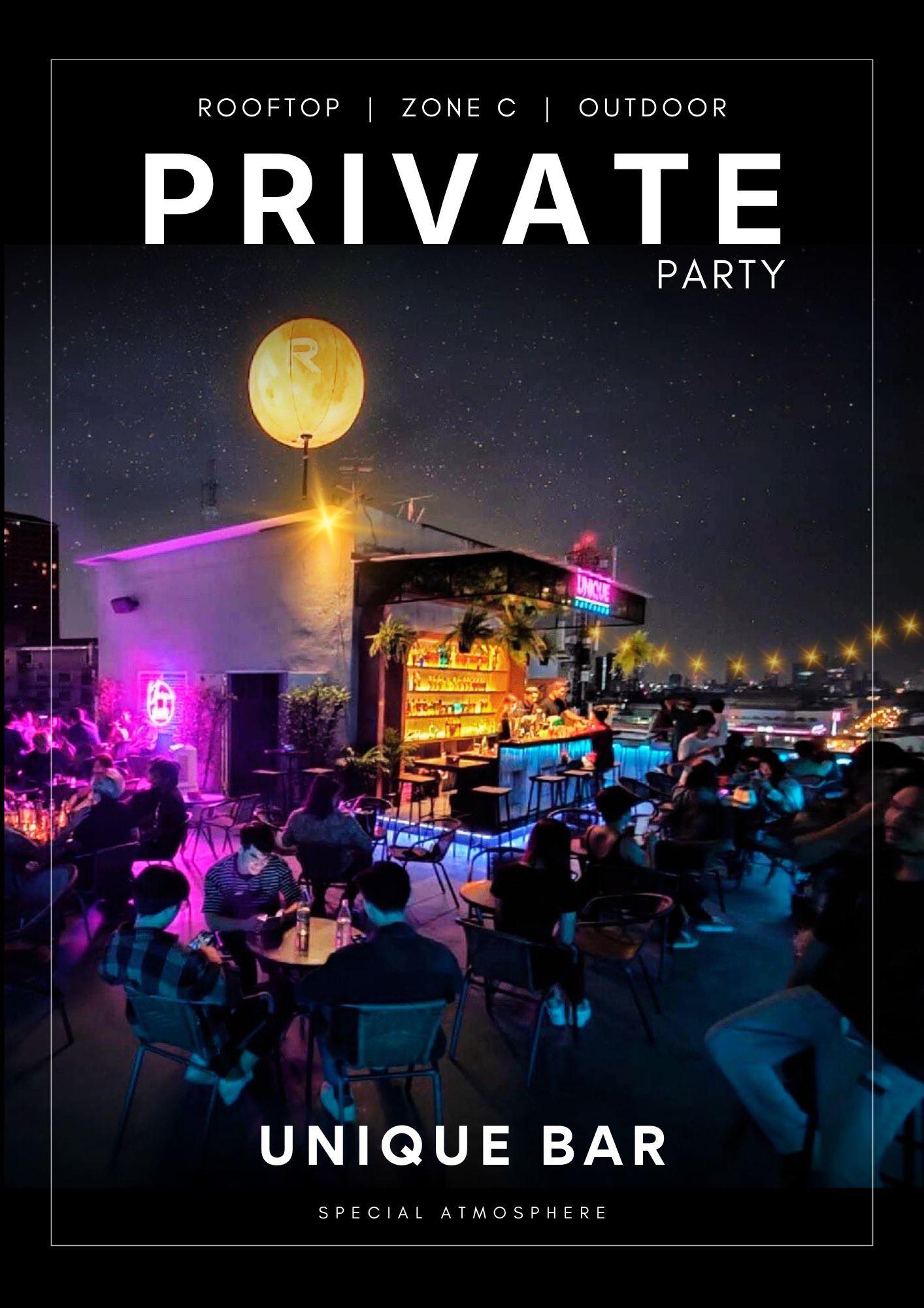 Unique - จอง Private party. ได้แล้ววันนี้ ที่ UNIQUE BAR กับ 3 โซน สุด ...