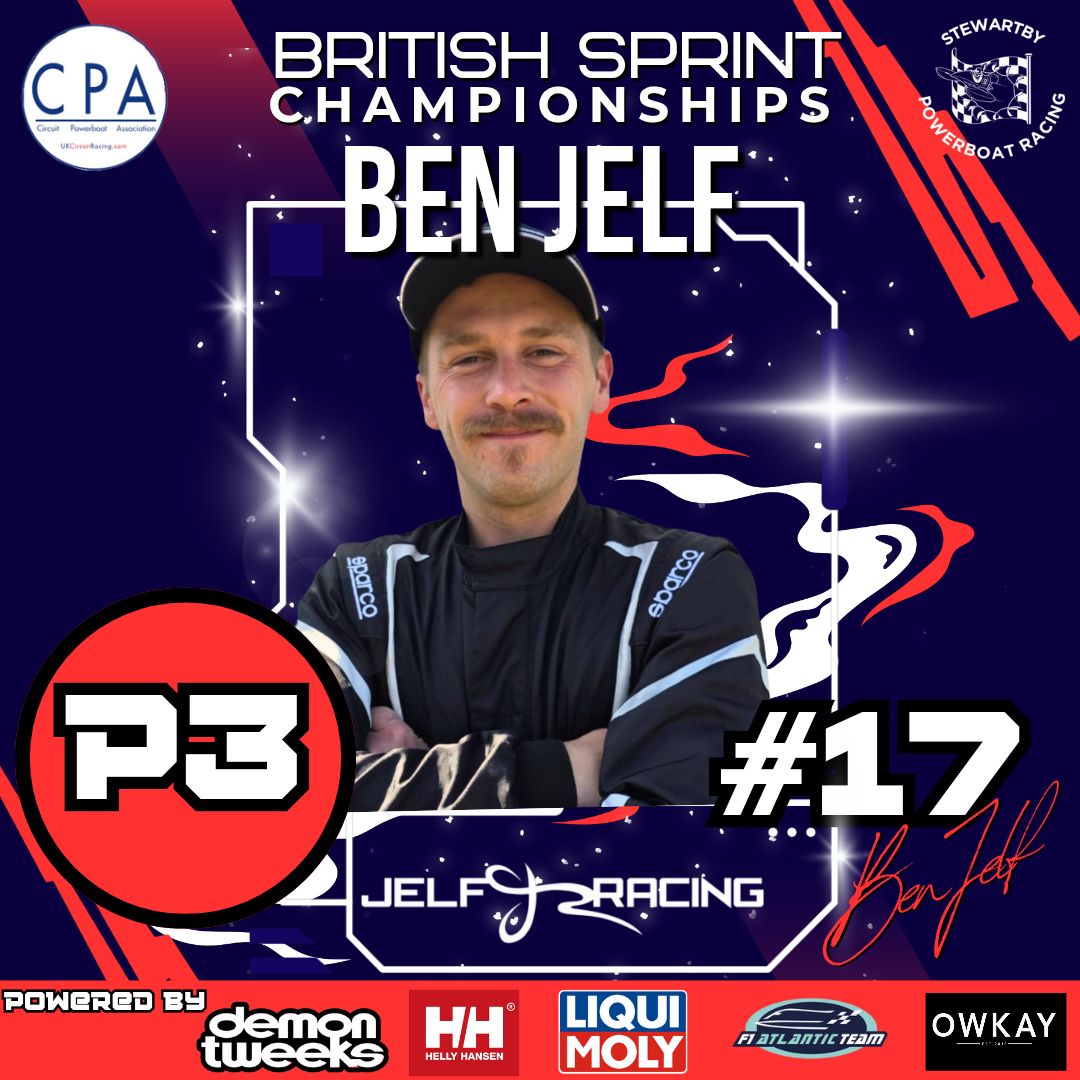 Jelf - Ben takes four straight 3rd positions to take the Bronze Medal ...