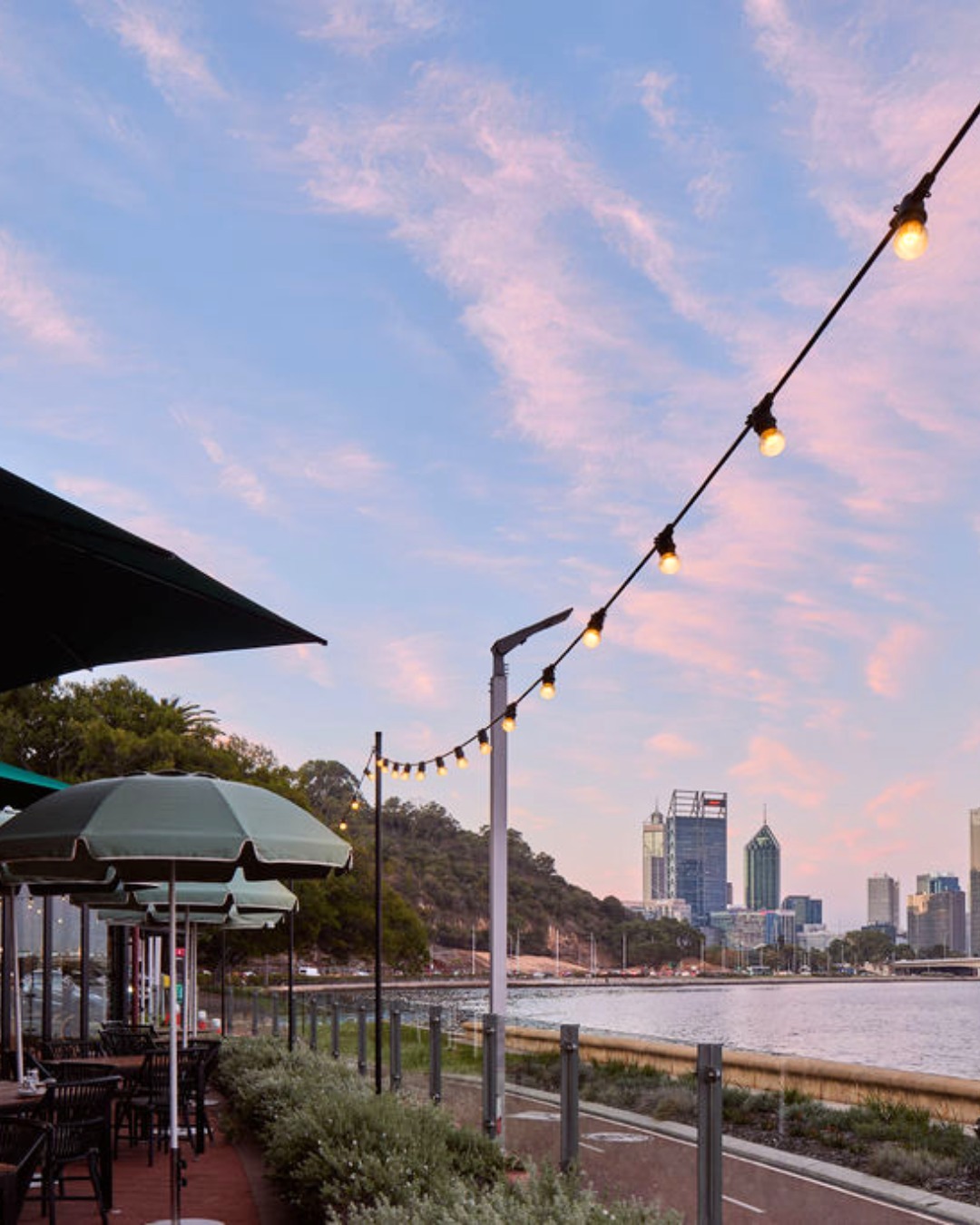 Hello - Perth’s skyline always looks good, but there’s something extra ...
