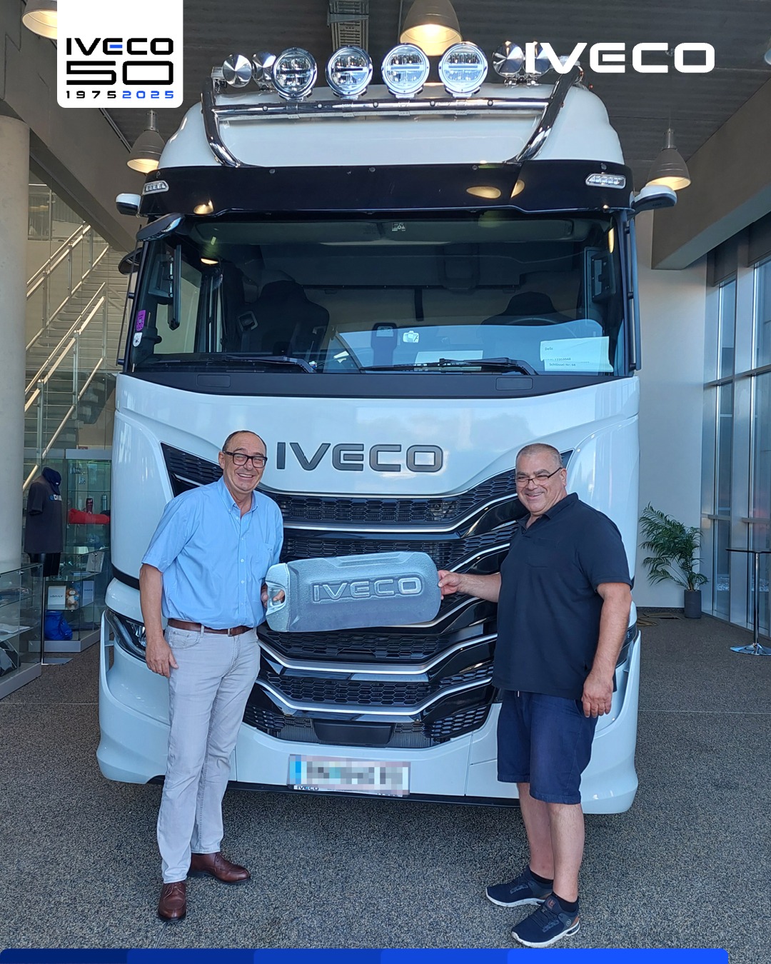 IVECO - Die erste LNG-Tankstelle von Shell in Österreich wurde eröffnet ...