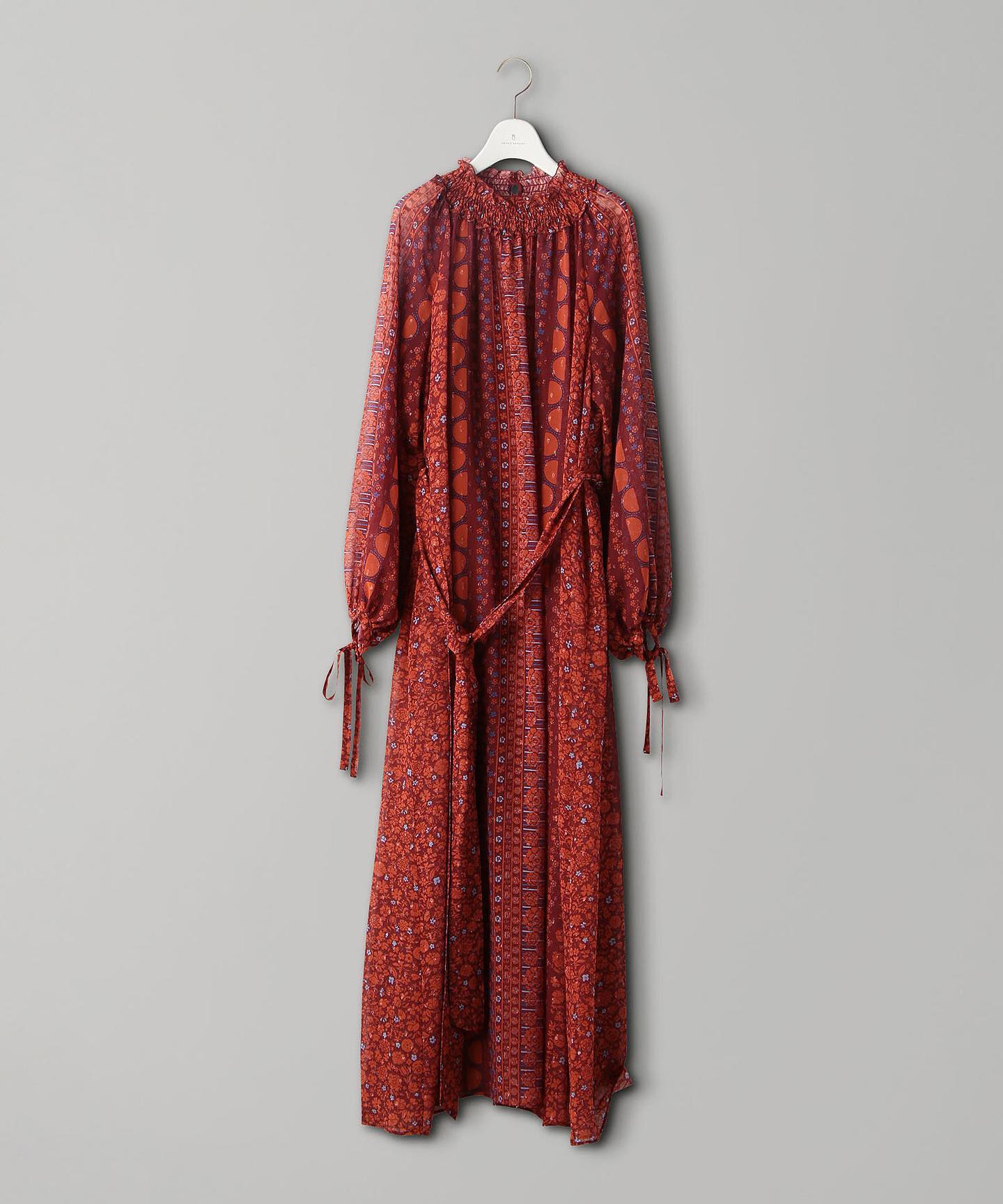 フラワープリント マキシワンピース〉WOMEN﻿ 1582-263-1393【AEWEN 