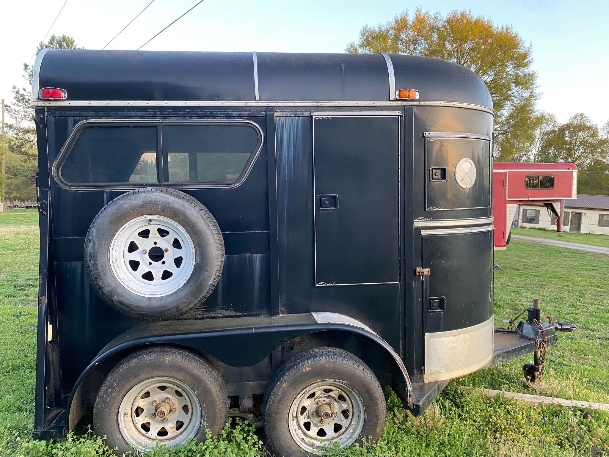 1994 Two Horse Straight Load Trailer - Trailers - Gastonia, North ...