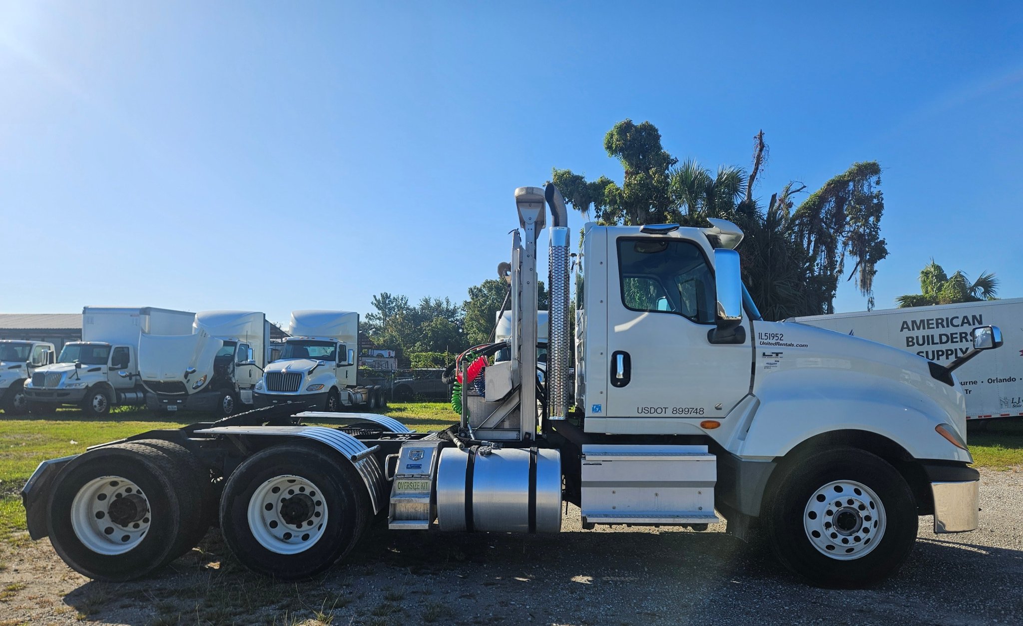 2019 INTERNATIONAL prostar day cab hauler tractor with wetline kit ...