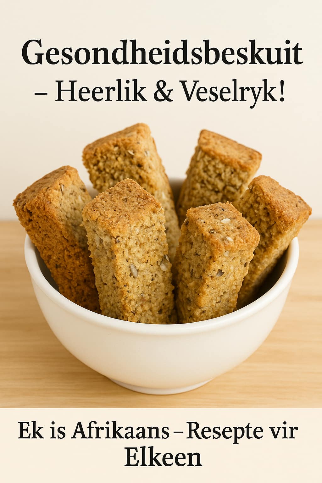 Ek - 🍞 Gesondheidsbeskuit – Heerlik & Veselryk! Bestanddele • 1 kg ...