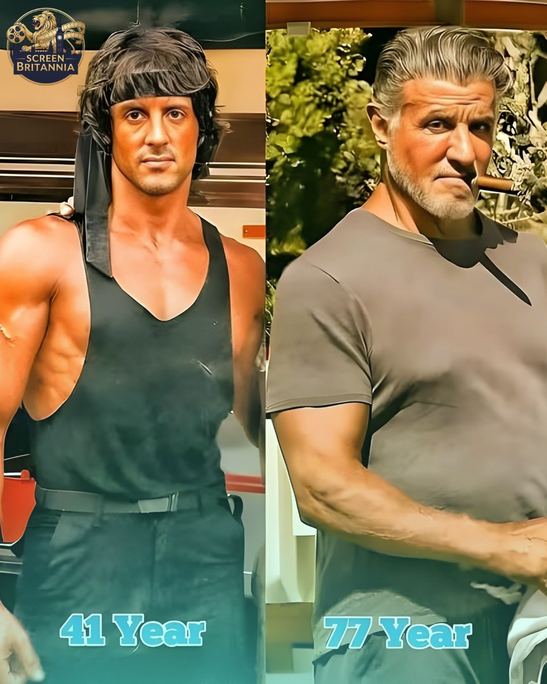 Screen - Rambo Then & Now 🥳🎬😍 | Facebook