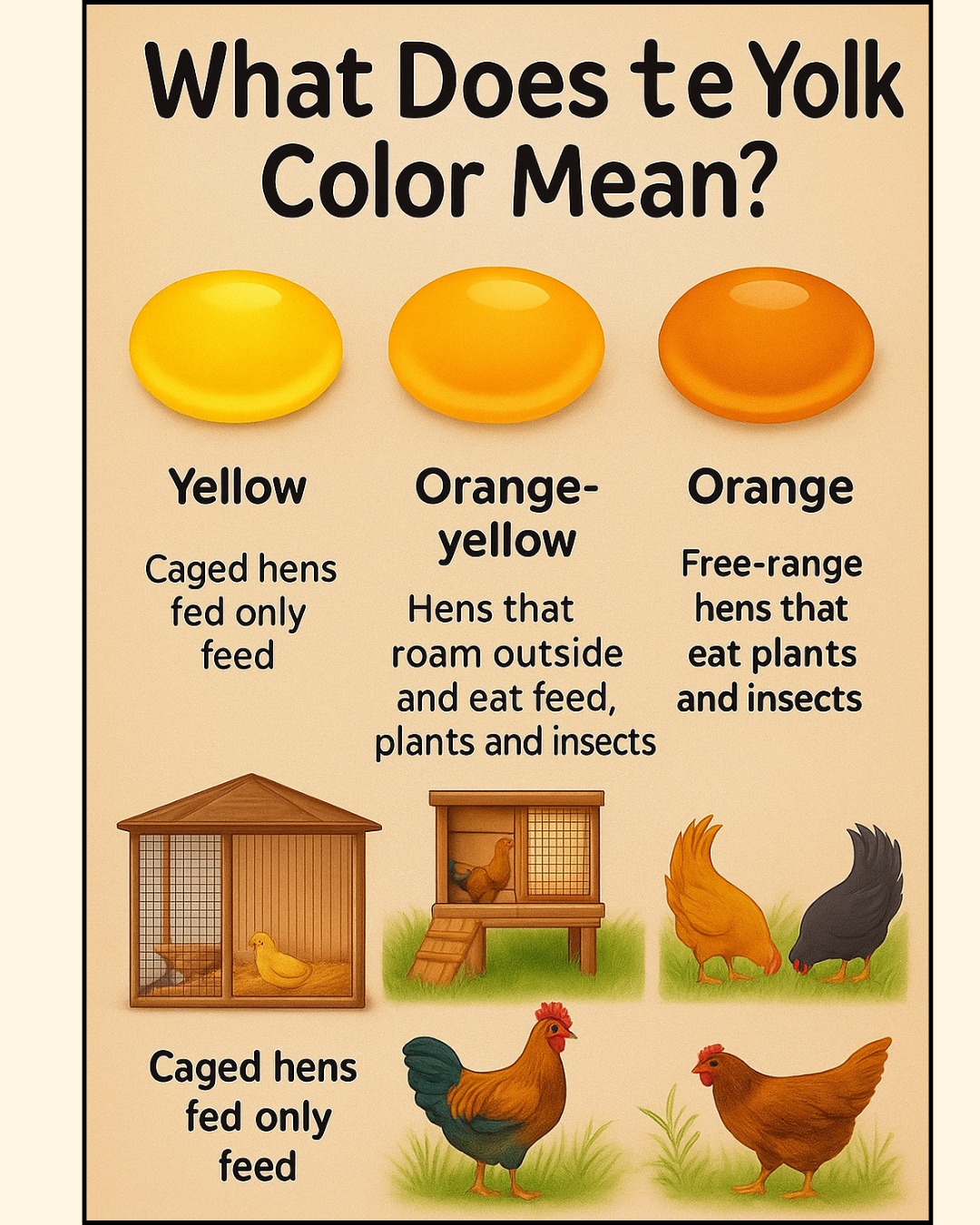 Classic Old Fashioned Recipes | Did you know that the color of an egg ...