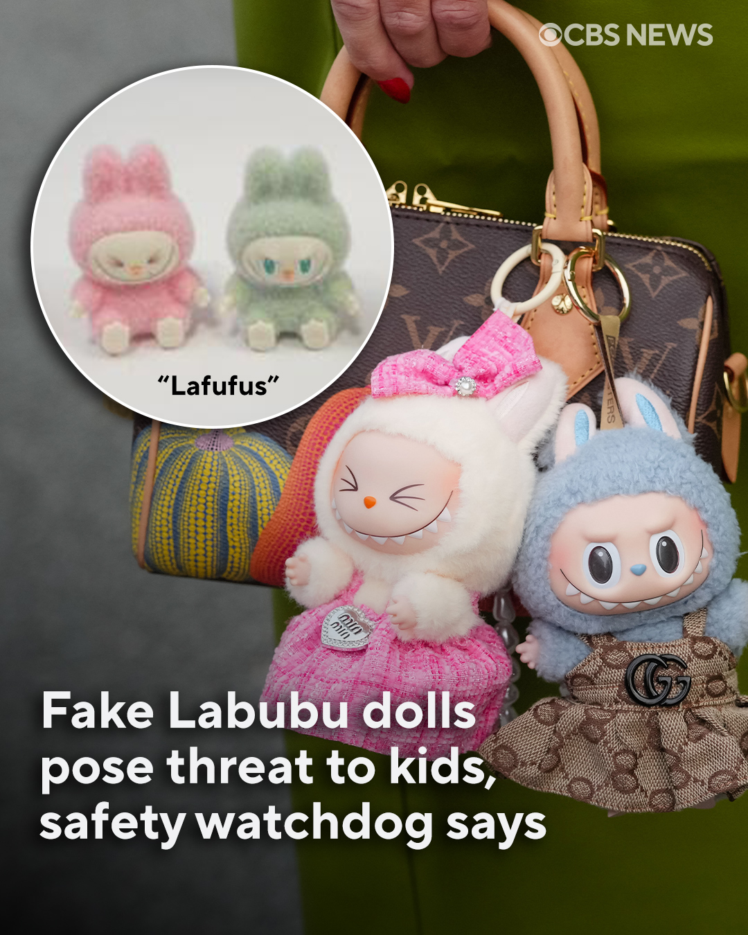 CBS - Labubu dolls are so popular that they’ve inspired knockoffs ...