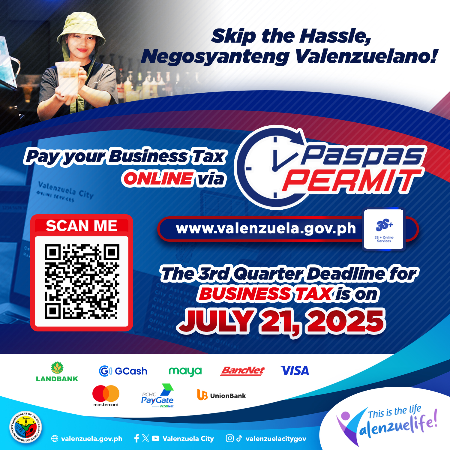 Valenzuela City - Valenzuela City updated their status. | Facebook