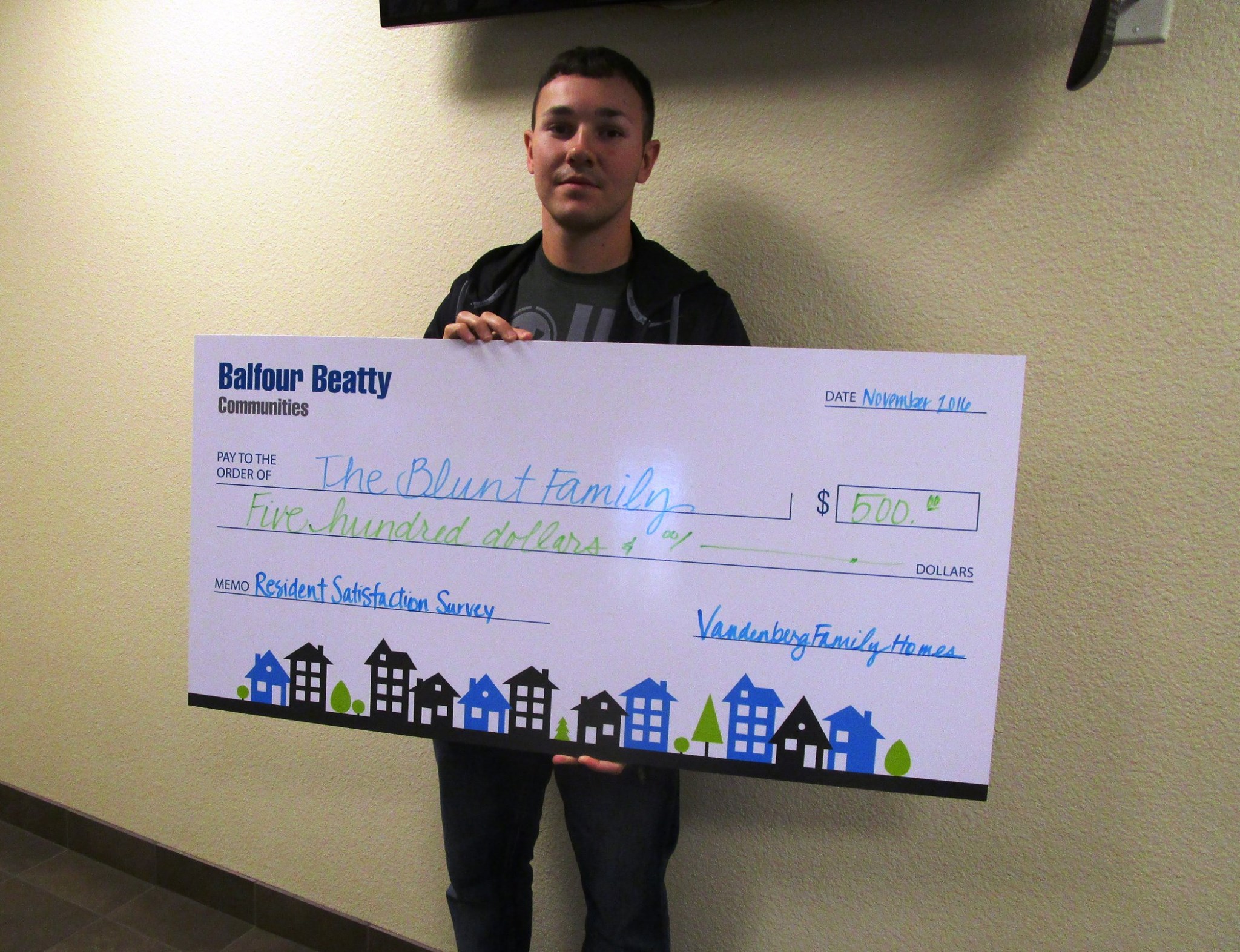 Congratulations to our 2016... - Vandenberg Family Homes | Facebook